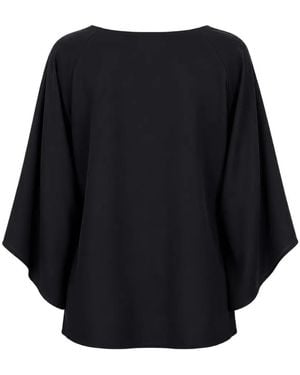 Hanita Blusa Con Scollo A Barca - Nero