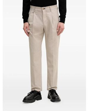 Joop! Lead Pleated Trousers - Natural