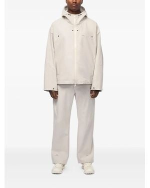 A_COLD_WALL* Balfron Hooded Zip-Front Jacket - White