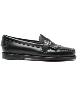 Sebago Ales Leather Loafers - Black