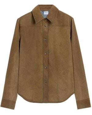 Aspesi Button Front Shirt - Natural