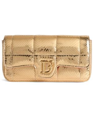 DSquared² Clutch Mit Logo-Schild - Natur