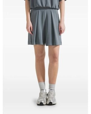 Deha Pleated Shorts - Blue