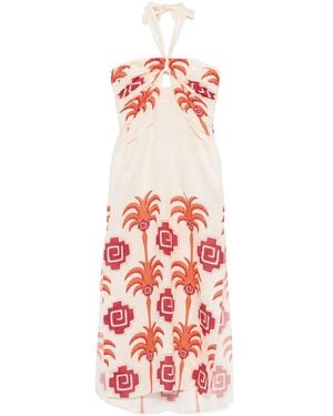 Johanna Ortiz Water Adventure Maxi Dress - White