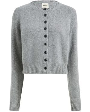 KHAITE Everheart Cardigan - Grey