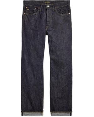 RRL Straight-Leg Jeans - Blue