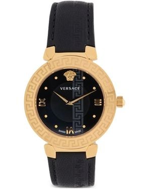 Versace Medusa-Motif 35Mm Watch - Black