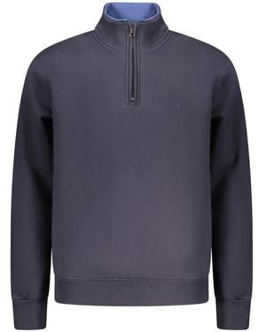 COVERI MOVING Sweater Met Rits - Blauw