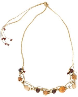 Hui Milano Bijoux Necklace - Metallic