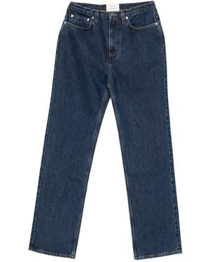 Loulou de Saison Straight Leg Jeans - Blue