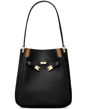 Tory Burch Lee Radziwill Bucket Bag - Black