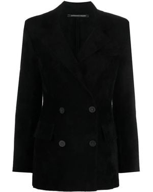 Antonino Valenti Doppelreihiger Blazer - Schwarz