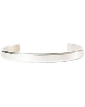Ann Demeulemeester Rein Minimalist Squared Bracelet - White