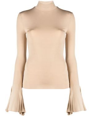 Nensi Dojaka Bell-Sleeve T-Shirt - Natural