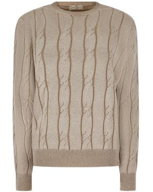 Panicale Maglione Girocollo - Neutro