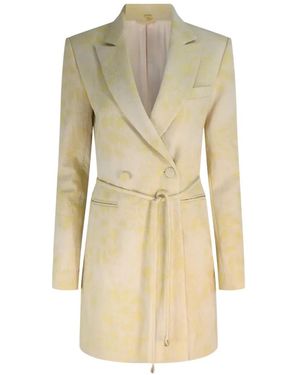 Cult Gaia Benney Belted Blazer - Natural