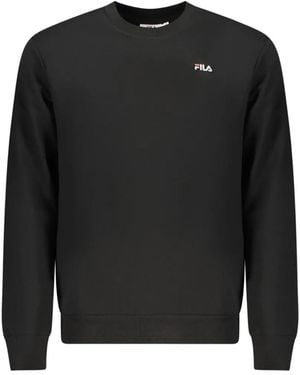 Fila Pull Leverano À Logo Brodé - Black