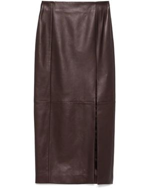 Kiton Midirock Aus Leder - Braun