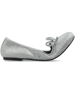 Balenciaga Leopold Ballerina Shoes - Grey
