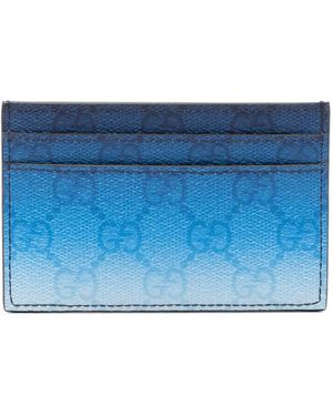 Gucci Credit Card Case - Blue