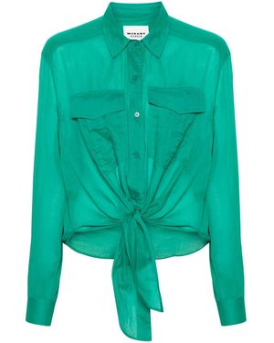 Isabel Marant Nath Shirt - Green