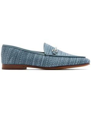 Sam Edelman Mocasines Loraine Con Ribete Metalizado - Azul