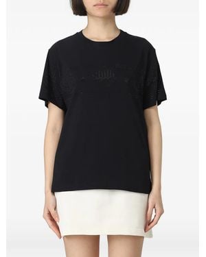 Chiara Ferragni Logomania T-Shirt - Black