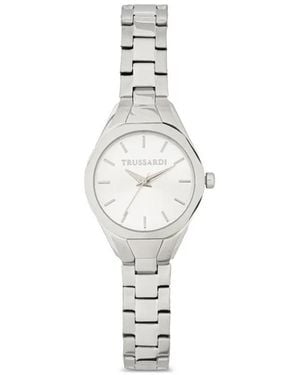 Trussardi Reloj T-Strict De 30 Mm - Blanco
