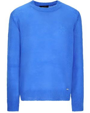 DSquared² Crew-Neck Jumper - Blue