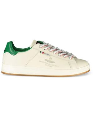 Esercito 1659 Leather Trainers - White