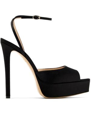 Andrea Wazen Ankle Strap Sandals - Black