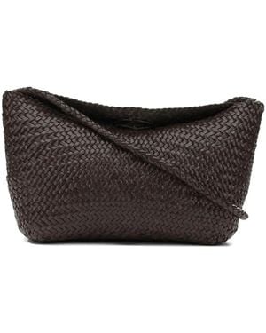 Dragon Diffusion Small Corsina Shoulder Bag - Black