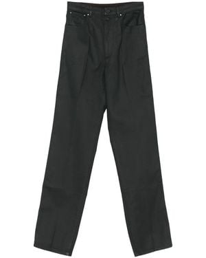 Lemaire Pantaloni Plissé - Nero