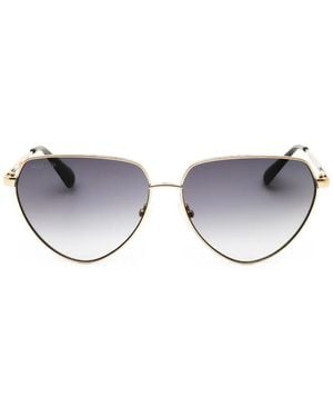 MAX&Co. Sonnenbrille Mit Geometrischem Gestell - Mettallic
