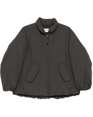 Low Classic High-Neck Puffer Jacket - Black