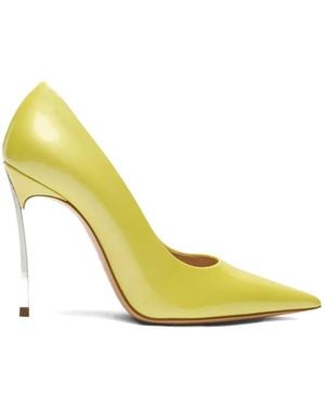 Casadei Superblade Court Shoes - Yellow