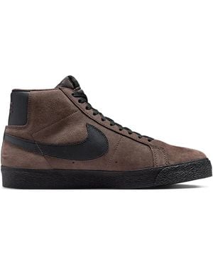 Nike Sb Zoom Blazer Mid Sneakers - Brown