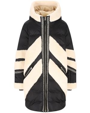 Bogner Abrigo Amila con capucha - Negro