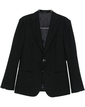 Giorgio Armani Single-Breasted Suit - Black