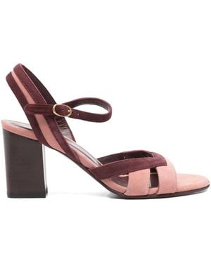 Avril Gau 80Mm Block-Heel Criss-Cross Sandals - Pink