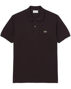 Lacoste Buttoned Polo Shirt - Black