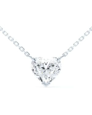 LOEV Collana Floating Heart - Bianco