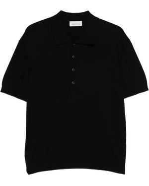 Imperial Short-Sleeve Cotton Polo Shirt - Black