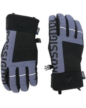 Rossignol Logo-Print Gloves - Black