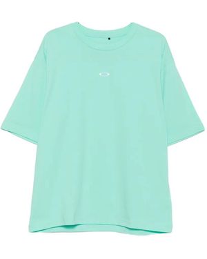 Oakley Print-Detail Crew Neck T-Shirt - Green