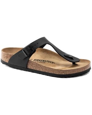 Birkenstock Round-Toe Thong Sandals - White