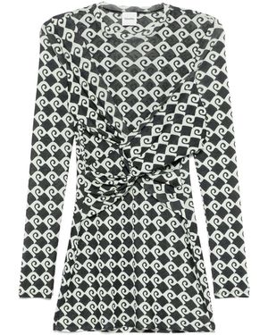 Nanushka Hestia Mini Dress - Black