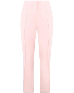 Moschino Pressed-Crease Pants - Pink