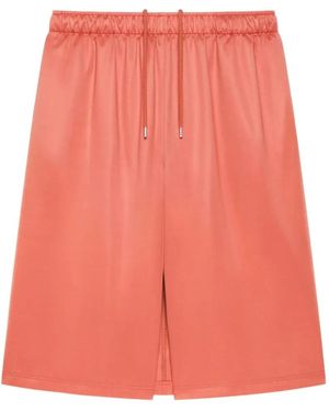 Courreges Sports Back Panel Shorts - Pink