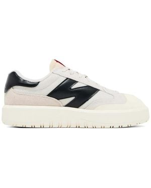 New Balance Ct302 Panelled Sneakers - White